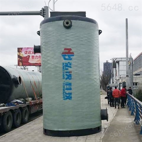 上海一体化泵站玻璃钢预制泵站厂家定制生产