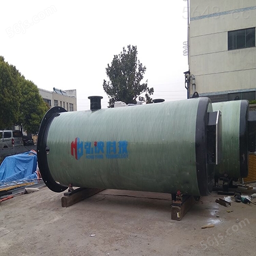 安徽一体化污水提升泵站玻璃钢预制泵站定制