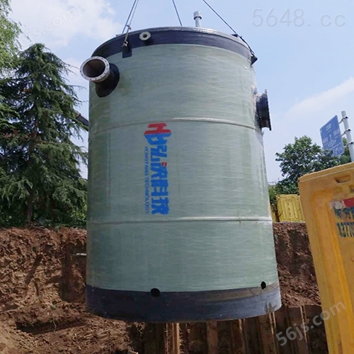 上海定制一体化泵站玻璃钢预制泵站厂家*