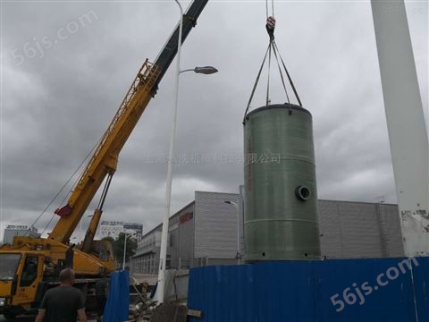 一体化预制泵站 定制生产 玻璃钢雨污水泵站